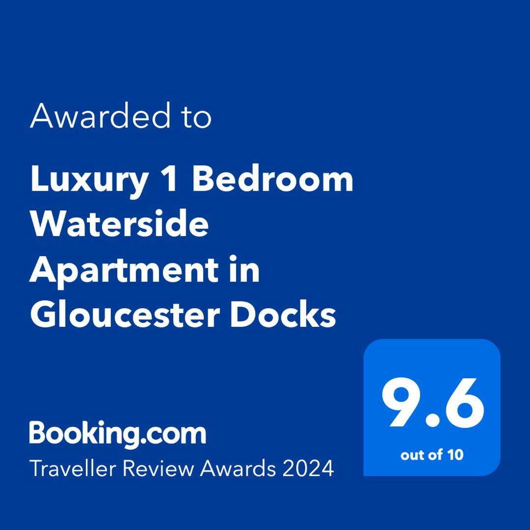 Luxury 1 Bedroom Waterside Apartment In Gloucester Docks Luaran gambar